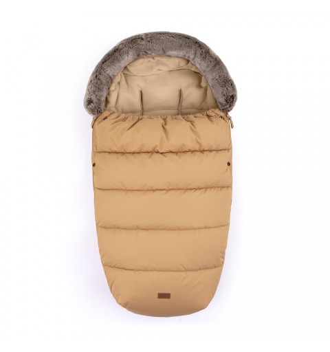 Petite&Mars Comfy 4w1 - śpiwór, śpiworek do wózka, uniwersalny | Elegant Caramel Beige